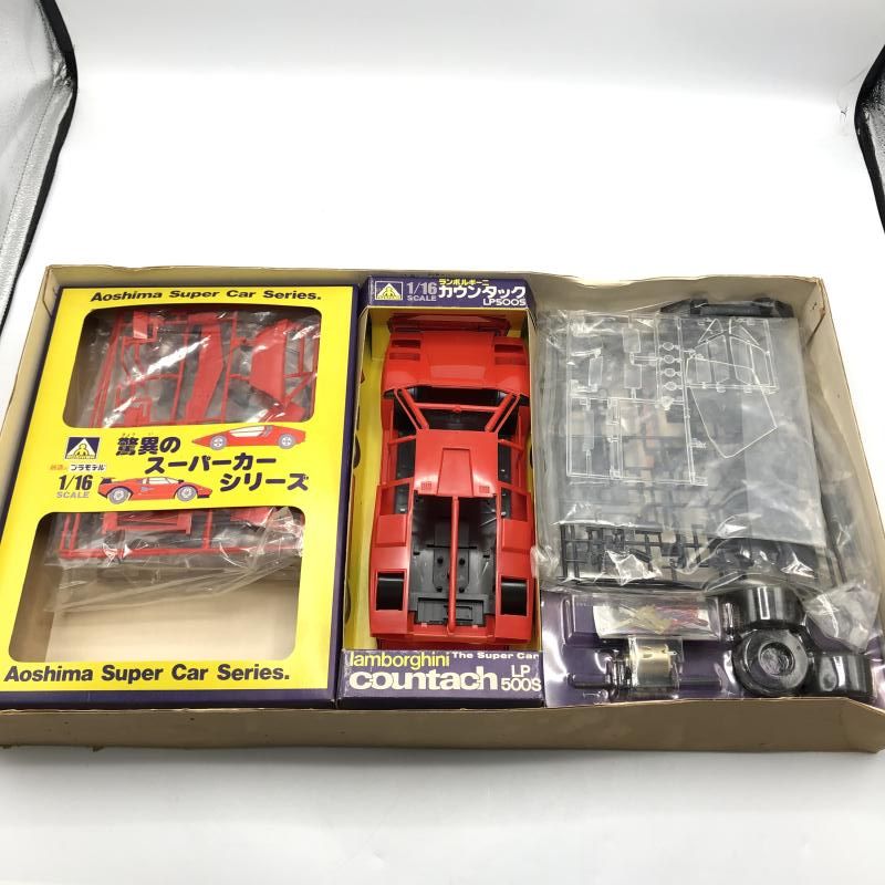 ランボルギーニ カウンタック LP500S 1/16スケール ランボルギーニ カウンタック LP500S (プラモデル) - ホビー