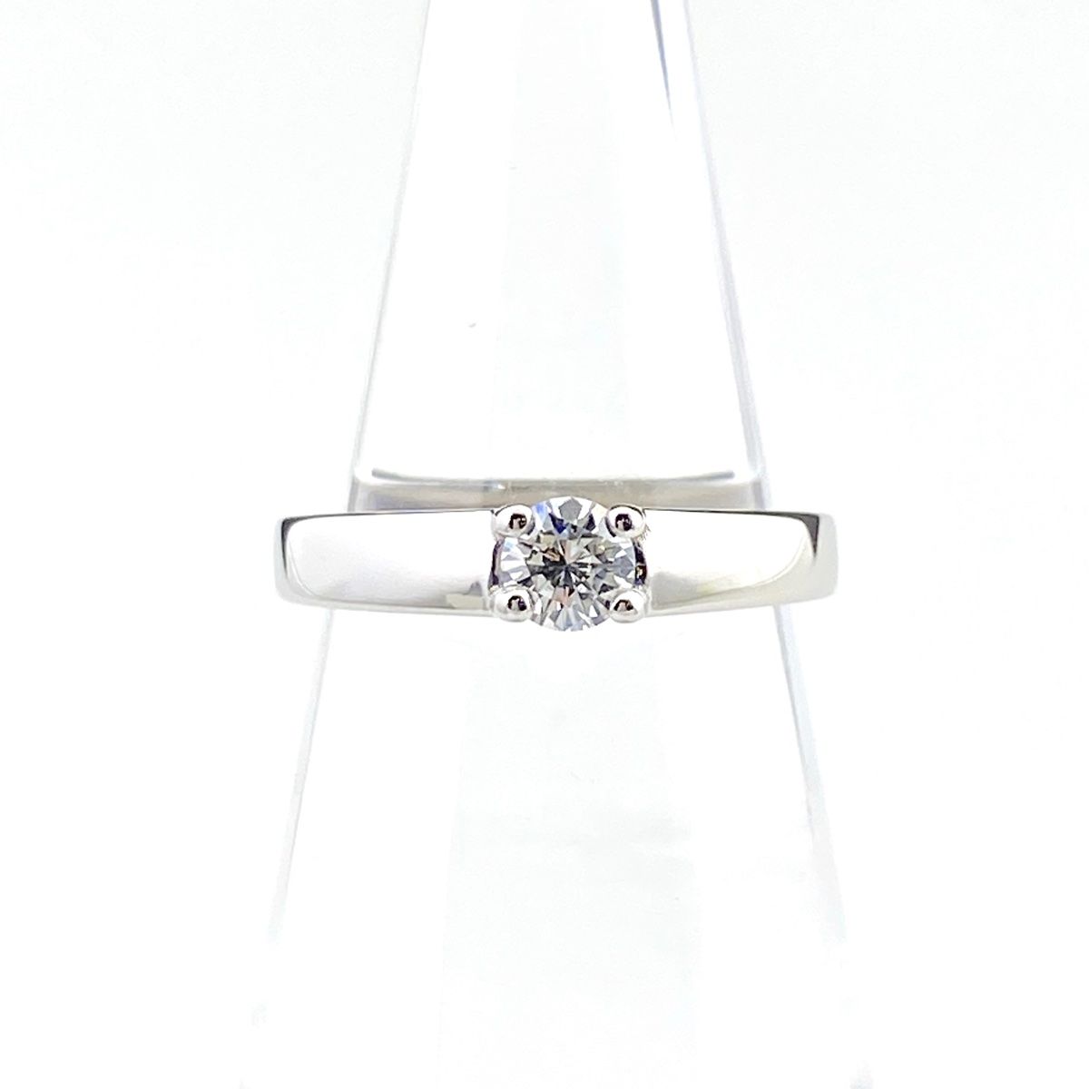 ブルガリ BVLGARI グリフ リング プラチナ 指輪 ダイヤモンド リング 6号 Pt950 ダイヤモンド レディース