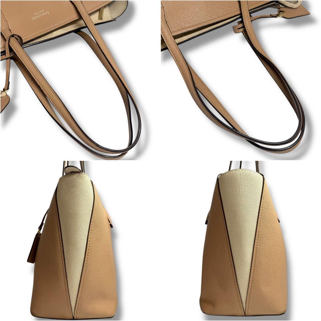 鑑定済】kate spade ケイトスペード トートバッグ A4 かばん 鞄