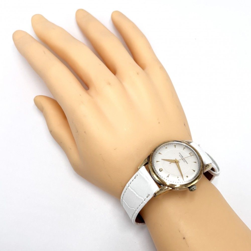 【レア】ユリスナルダン/手巻/白/46㎜/メンズサイズ/懐中時計/ヴィンテージ レア】ユリスナルダン/手巻/白/46㎜/メンズサイズ/懐中時計