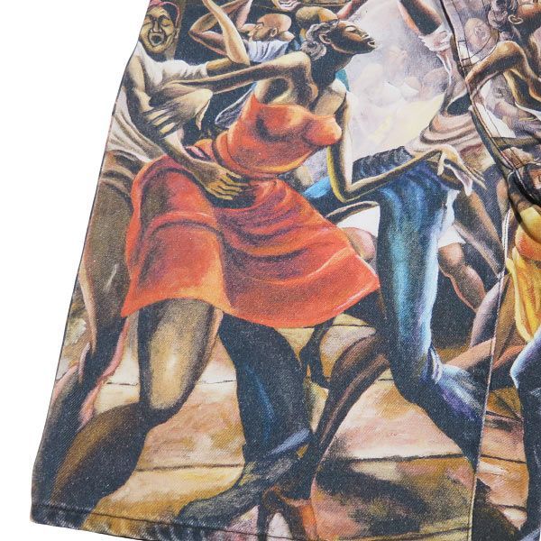Supreme★Ernie Barnes アーニー・バーンズ バギーショーツ Supreme Ernie Barnes Baggy Denim Short (SS25) - $168
