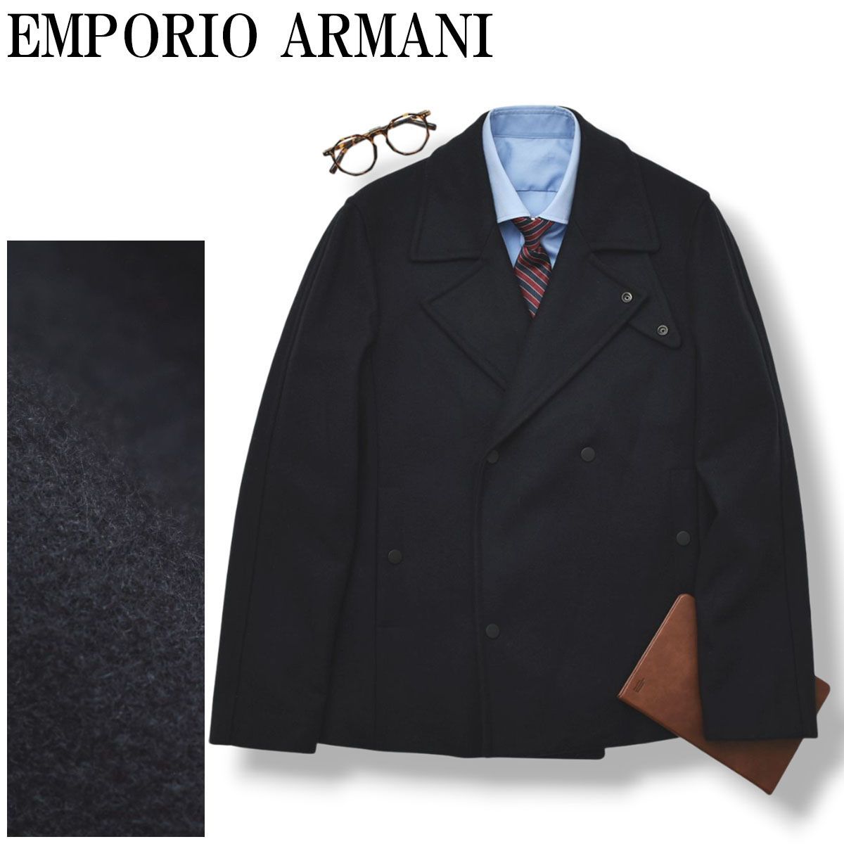 美品】 イタリア製 エンポリオ アルマーニ EMPORIO ARMANI ジョニー