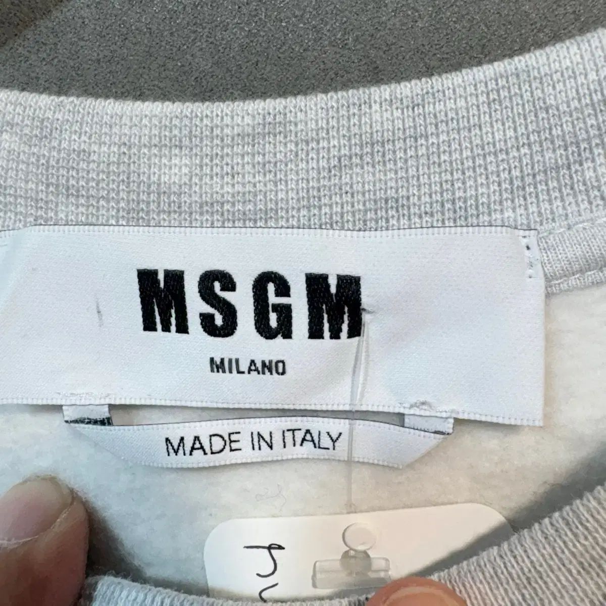MSGM ネイビー クロップドスウェット S MSGM クロップド スウェット シャツ トレーナー - メルカリ