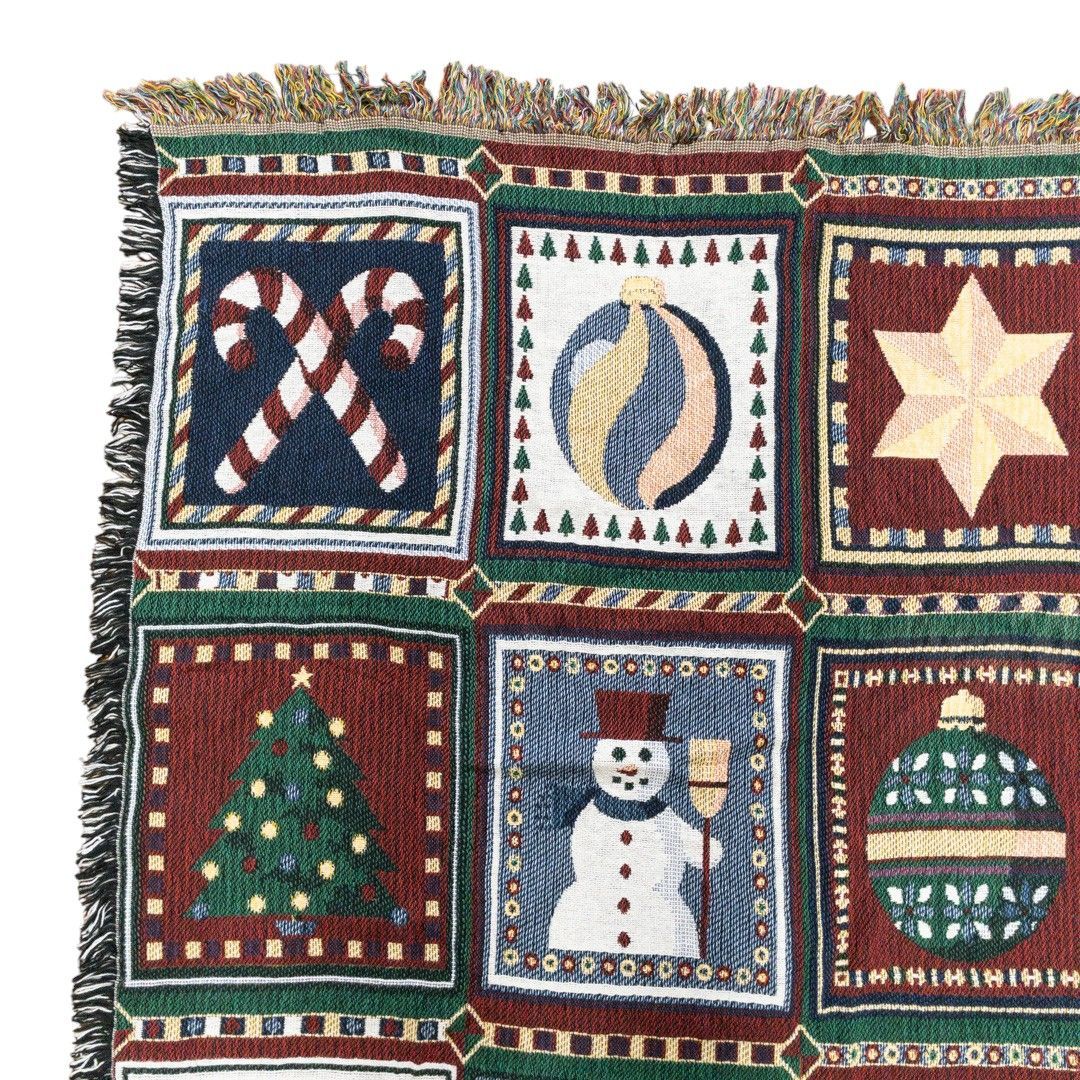 vintageラグ カーペット マルチカバー、クリスマス、クリスマスツリー621 vintageラグ カーペット マルチカバー、クリスマス、クリスマス