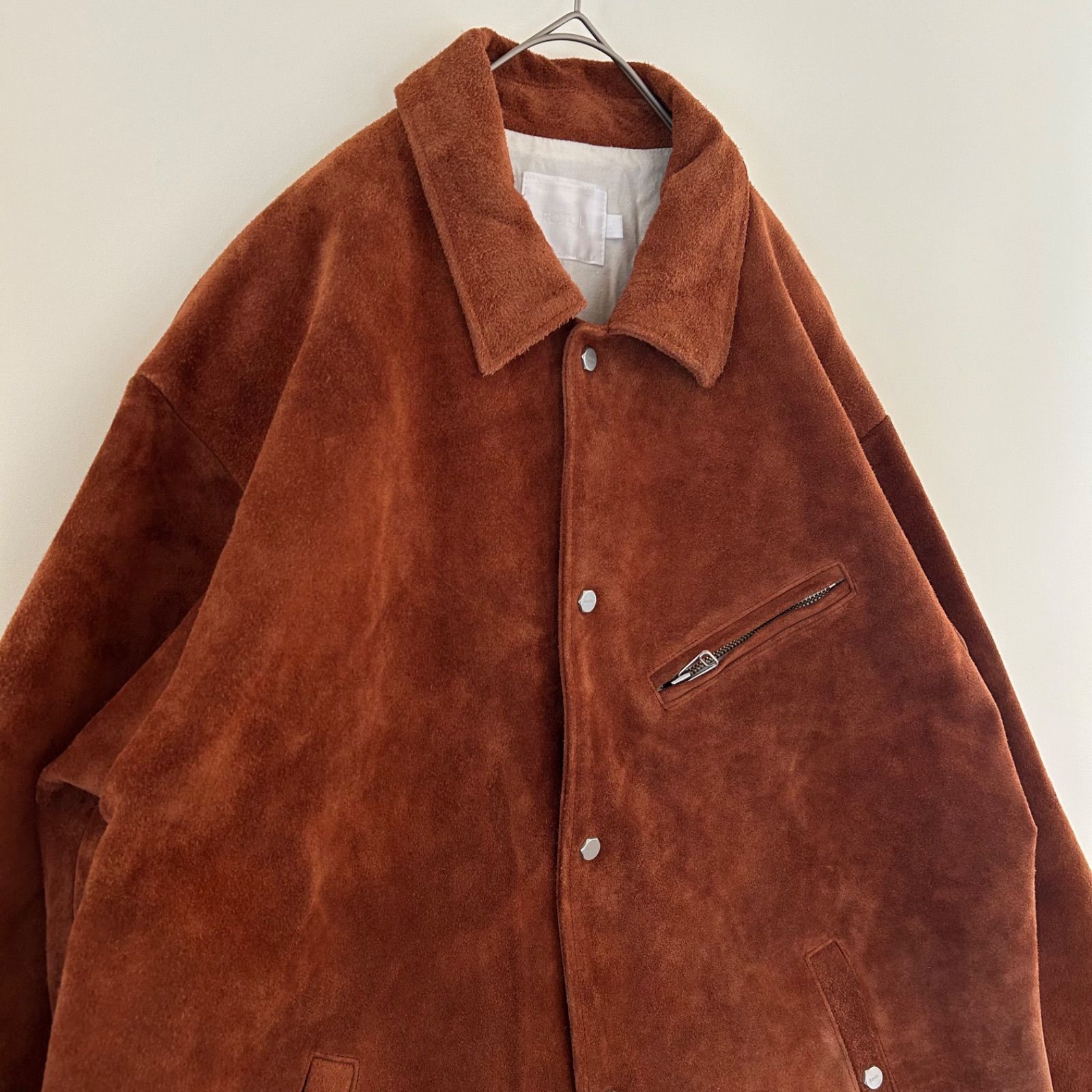 ROTOL ロトル FRINGE LEATHER COACH JACKET 23SS CAW LEATHER 牛革 