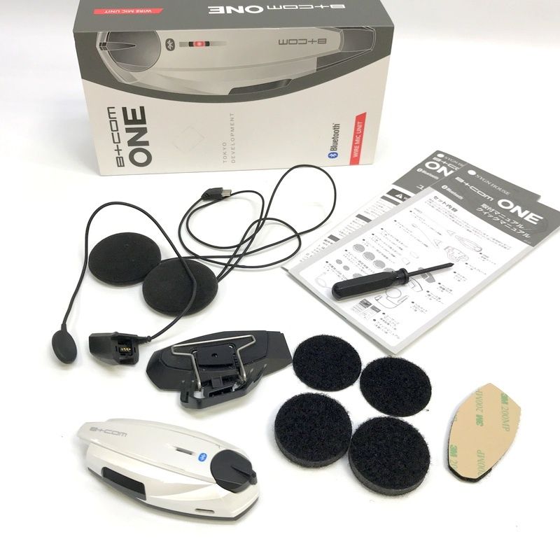 SYGN HOUSE サインハウス B COM ONE 00081698 インカム バイク用通信機器 バイカー オートバイ ツーリング バイク用品 TA3435
