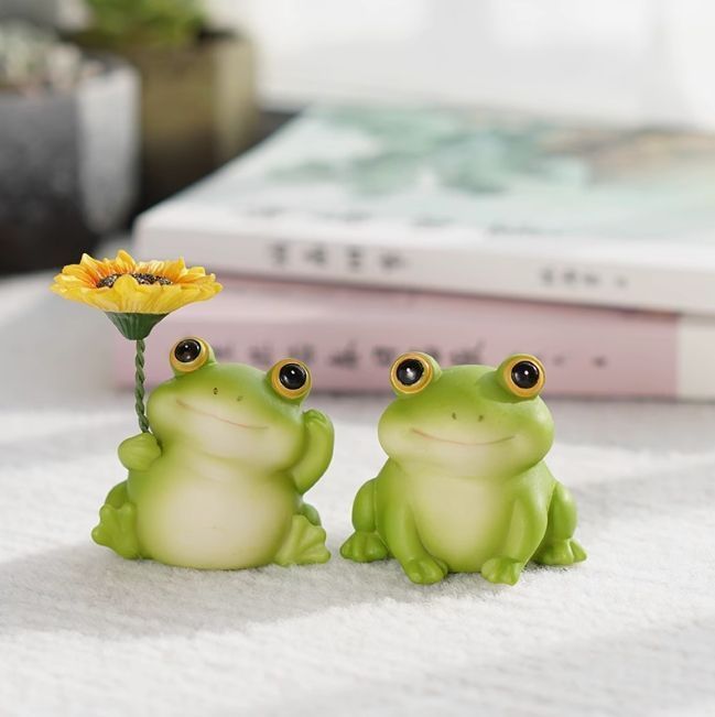 【美品】カエルのオーナメント5点セット 美品】カエルのオーナメント5点セット 【公式通販】