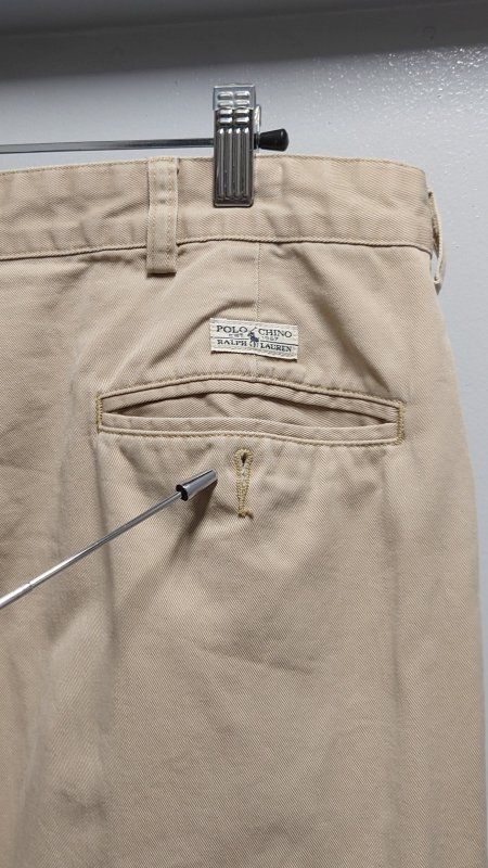 90's Polo Ralph Lauren “ANDREW PANT” ツータック チノ パンツ