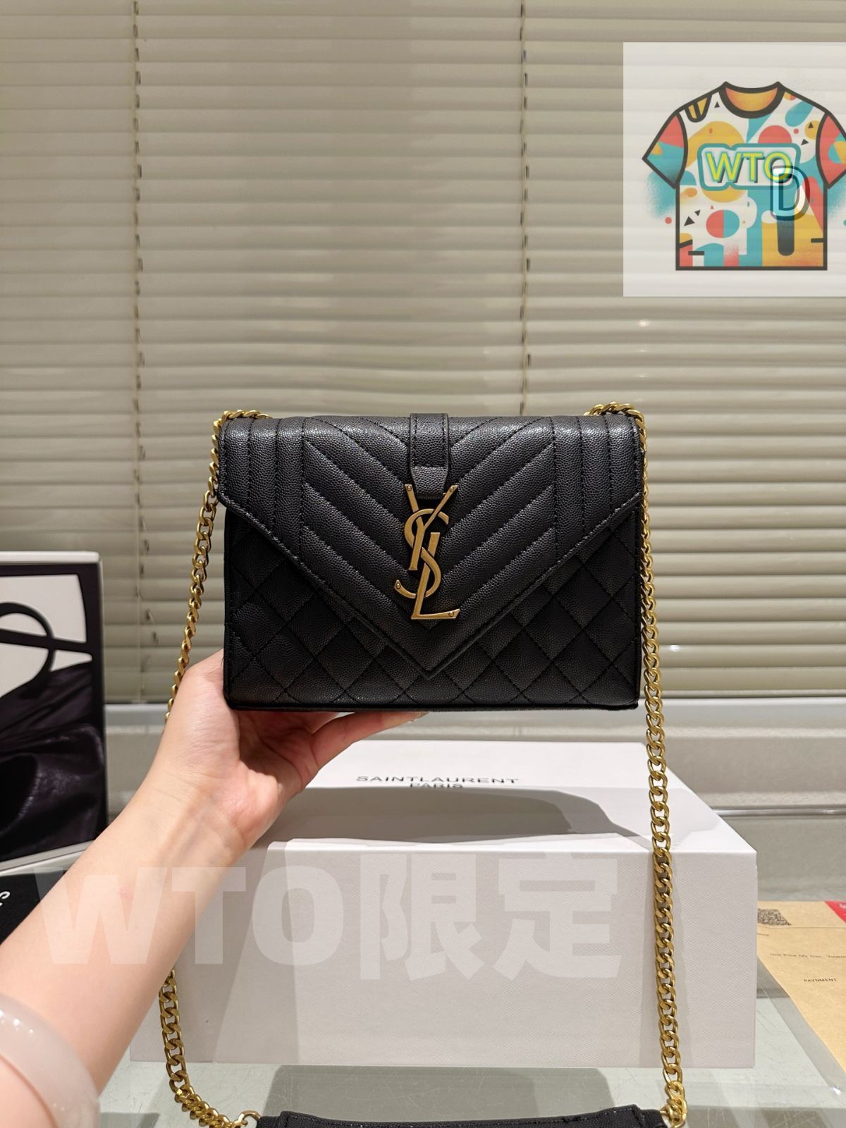 良品✨バリー ゴールド金具 Bロゴ ハンドバッグ レザー 黒