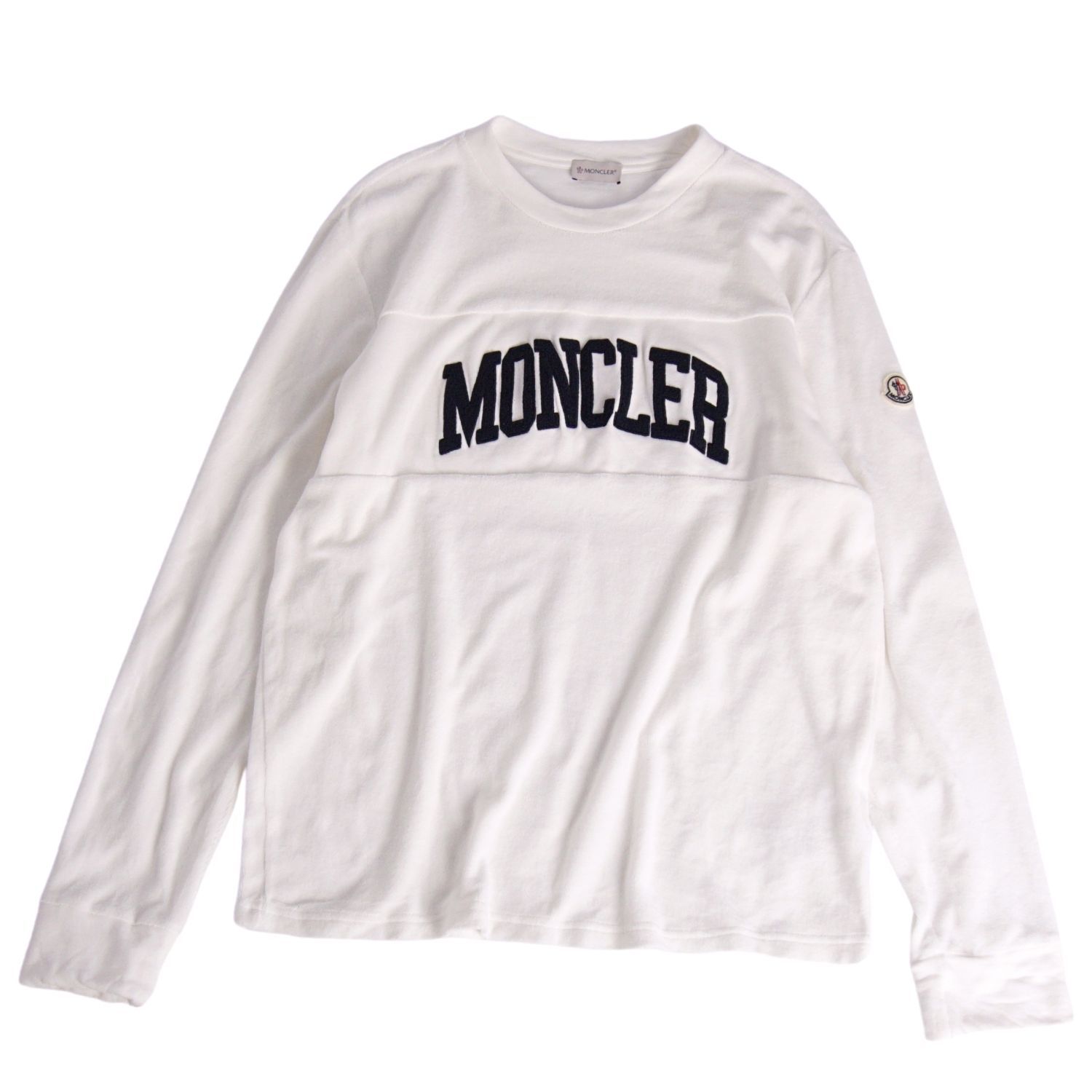 美品 モンクレール MONCLER Tシャツ 2023 カットソー ロングスリー 