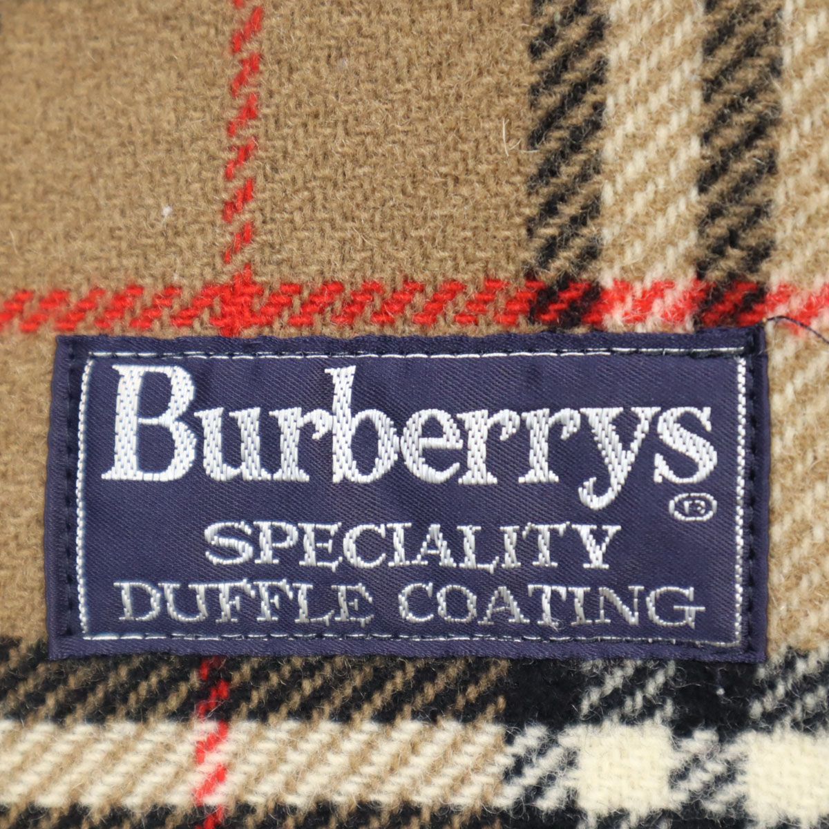 80's Burberrysバーバリーズ正規・英国製ヴィンテージダッフルコートS Burberrys バーバリーズ 80s 英国製 ヴィンテージ ダッフルコート S