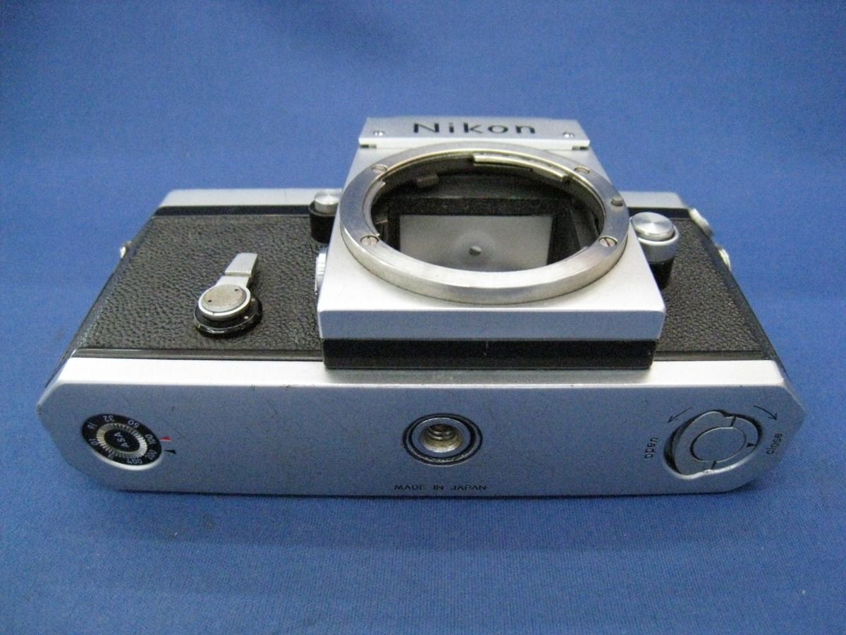 NIKON F 前期 アイレベル ボディ シルバー Nikon F アイレベル シルバー – ねりま中古カメラきつね堂