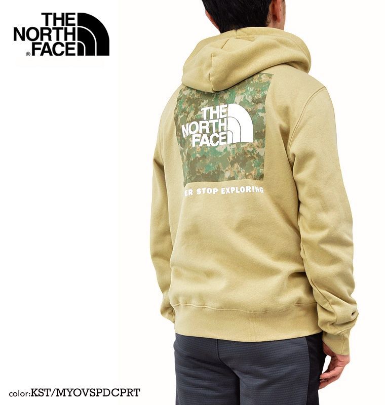 海外限定THE NORTH FACEノースフェイス ボックスロゴNSEフーディ