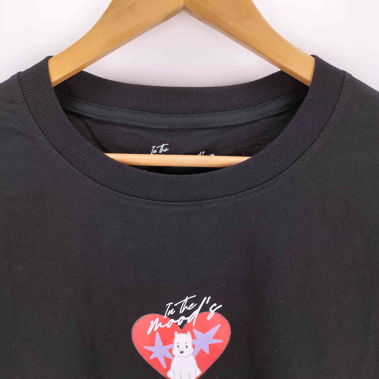USED古着(ユーズドフルギ) 70S 両面プリントTシャツ レディース 表記無  中古 古着 1026 USED古着(ユーズドフルギ) 70S 両面プリントTシャツ レディース