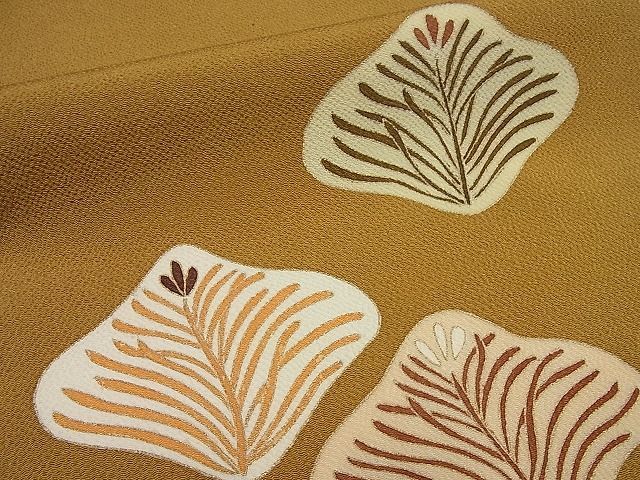 平和屋本店■極上　銀座　志ま亀　九寸名古屋帯　唐草文　金彩　鬼しぼ縮緬　逸品　未使用　DZAA0900kh4 平和屋本店□極上 銀座 志ま亀 九寸名古屋帯 唐草文 金彩