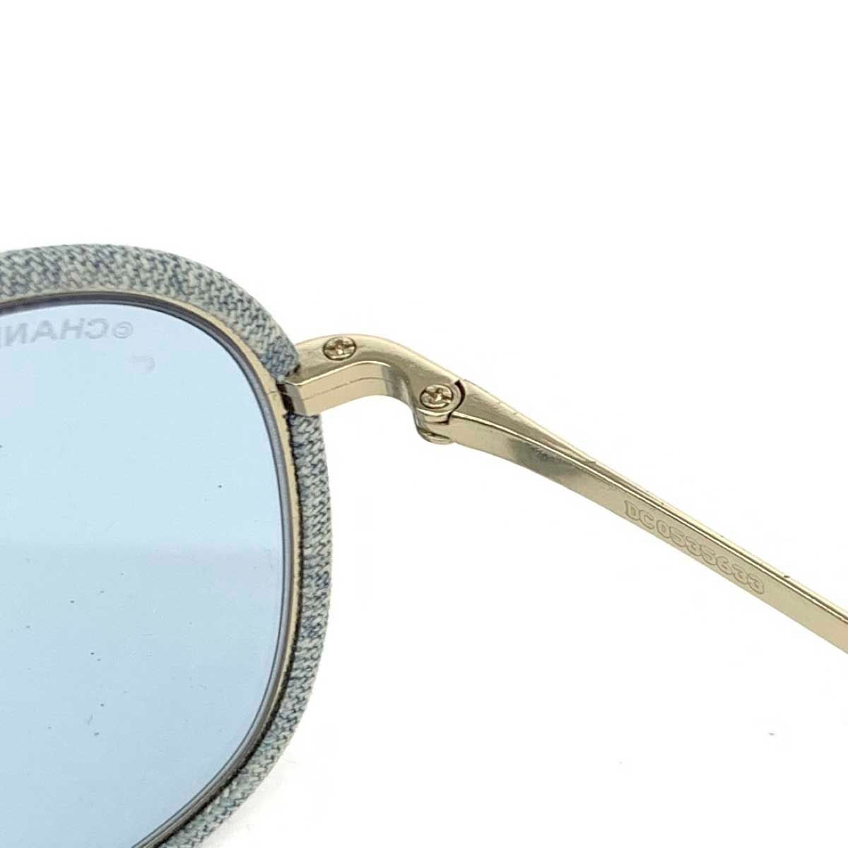 良好 CHANEL シャネル サングラス DC0535633 シルバーカラー×ライト