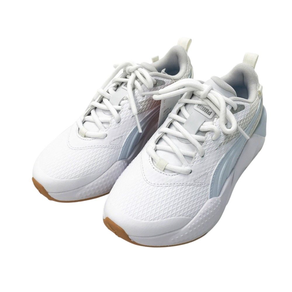 PUMA GOLF プーマゴルフ 309771 GS-X エフェクト スパイクレス ゴルフシューズ White-Warm White-Icy Blue ホワイト系 22.5 240101434368 ゴルフウェア レディース ストスト