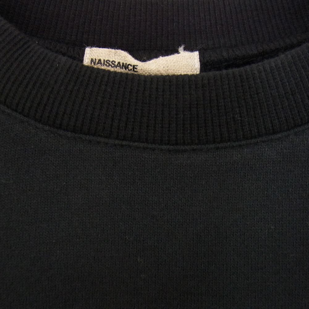 NAISSANCE ネサーンス 22A-NSA-CS-02 CREW NECK SWEAT クルーネック