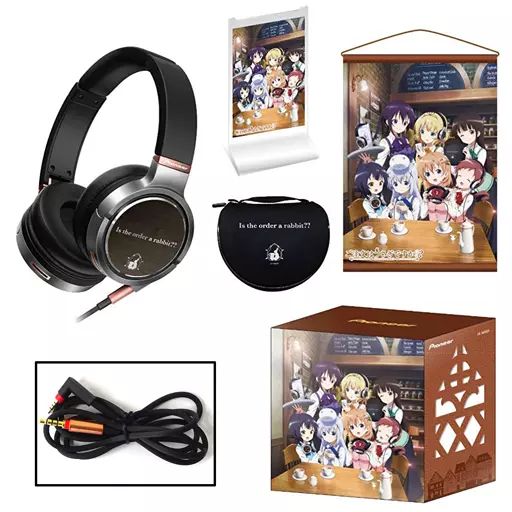 ヘッドフォン キービジュアル コラボヘッドホン ご注文はうさぎですか??×Pioneer