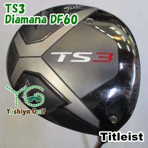 ドライバー タイトリスト TS3/Diamana DF60/S/9.5[95676]
