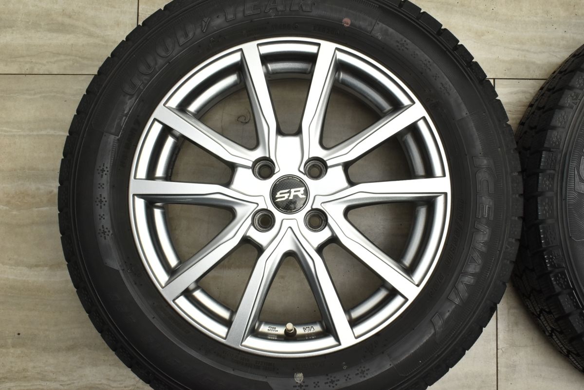 交換用に】ストレンジャー 16in 6J +40 PCD100 グッドイヤー アイス 