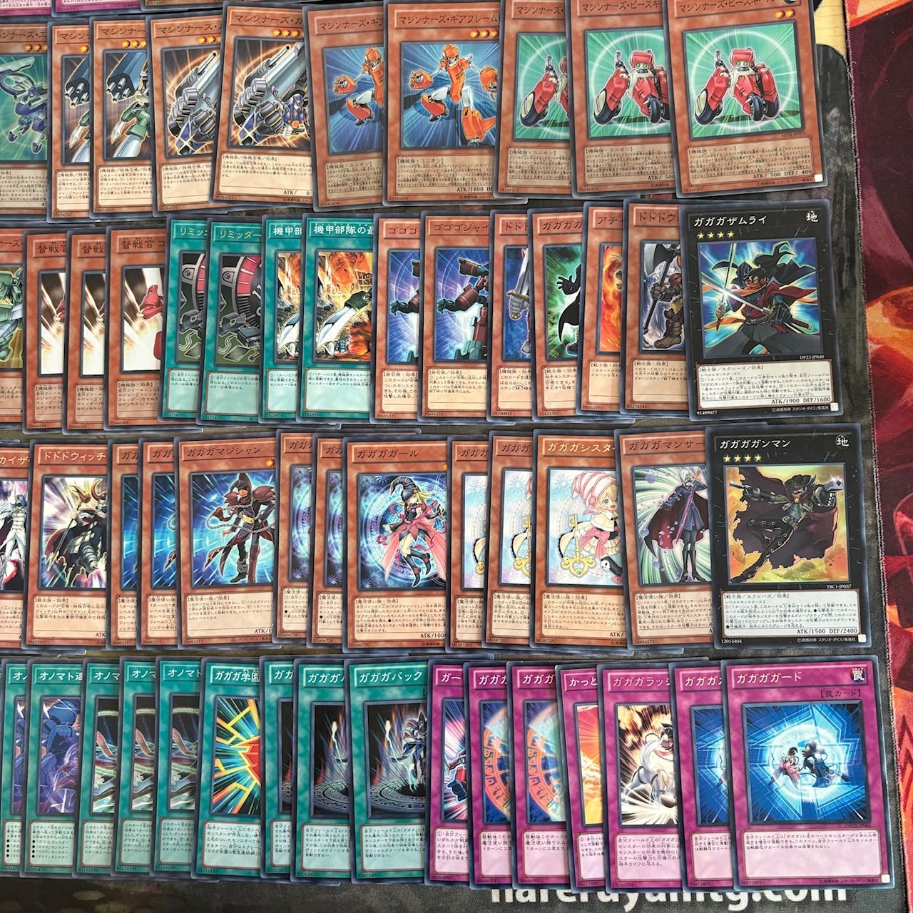 nvq77 7 マシンナーズ 炎王 ガガガ ほぼデッキ！ 混合デッキ