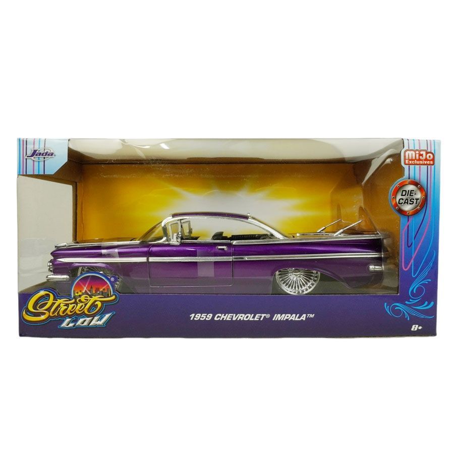 新品 1/24 箱入り ミニカー JADA 1959 CHEVROLET IMPALA ジャダトイズ