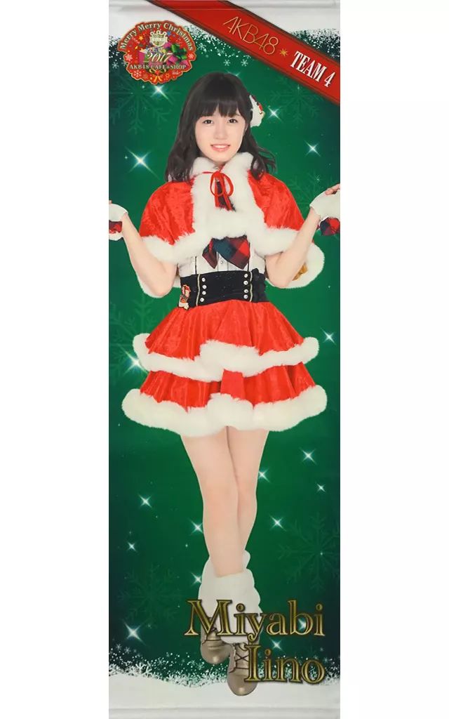 AKB48 【 宮脇咲良 】 2015 クリスマス 全身タペストリー 宮脇咲良