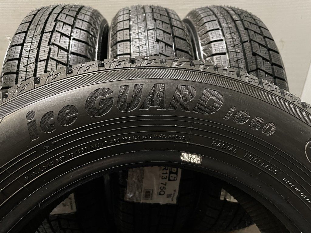 新品 2022年製 YOKOHAMA ice GUARD iG60 155/70R13 13インチ