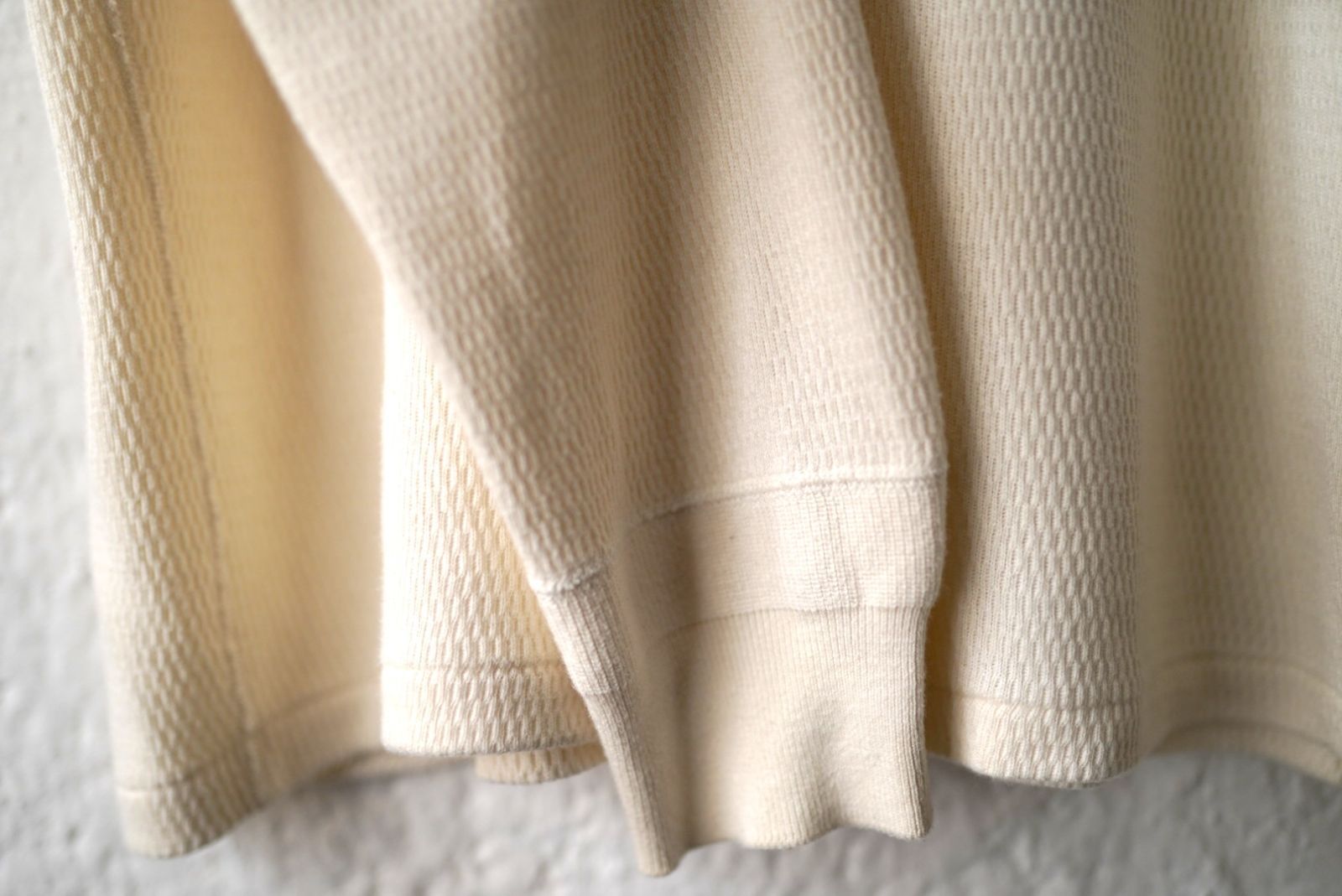 23AW LIGHT THERMAL P/O コットンウールサーマルトップス