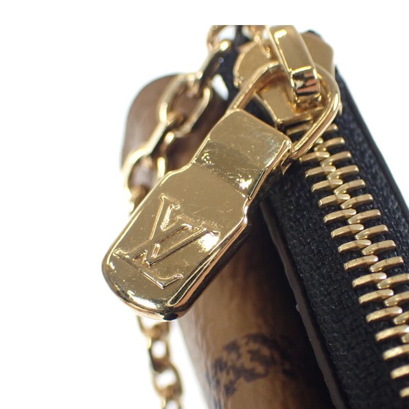 【中古】【Aランク】LOUIS VUITTON ルイヴィトン ポルト・カルト・レクトヴェルソ コインケース M81303 カードケース モノグラムリバース ユニセックス【ISEYA】