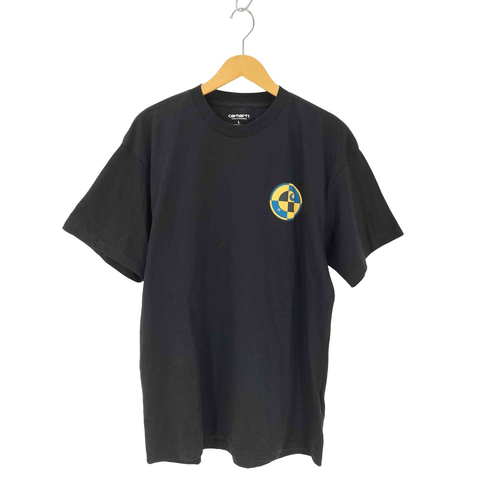 カーハートワークインプログレス Carhartt WIP ルーズフィットグラフィックプリントテストTシャツ メンズ import：L 