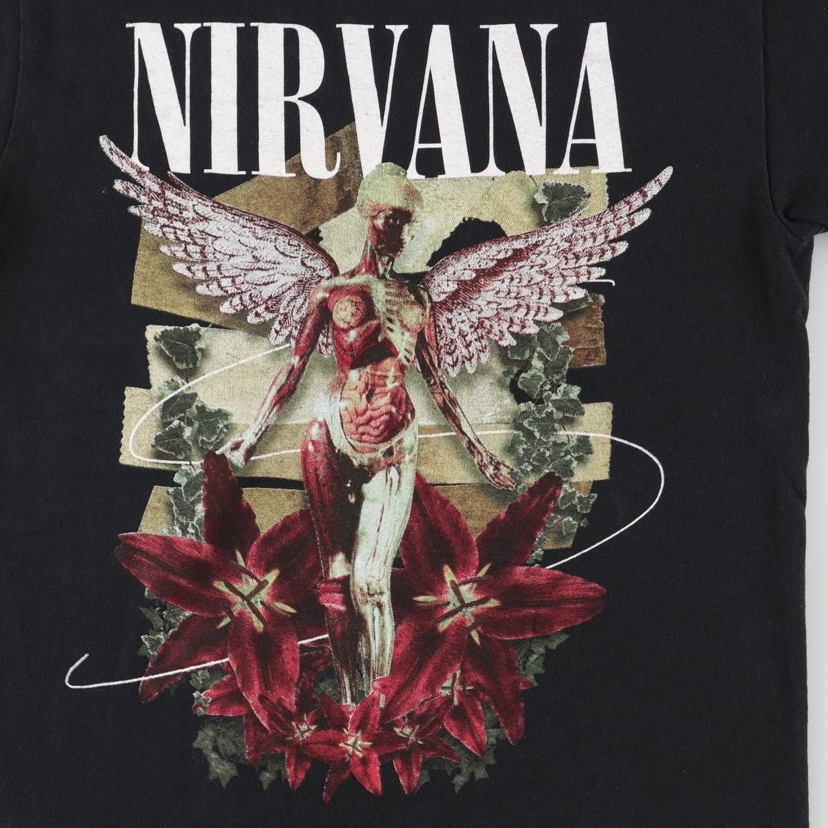古着 NIRVANA ニルヴァーナ バンドTシャツ バンT レディースS相当 /eaa550094 古着 NIRVANA ニルヴァーナ バンドTシャツ バンT レディースS