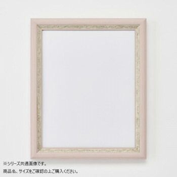 アート用品 アルナ 樹脂フレーム デッサン額 APS-02 ピンク デッサン八