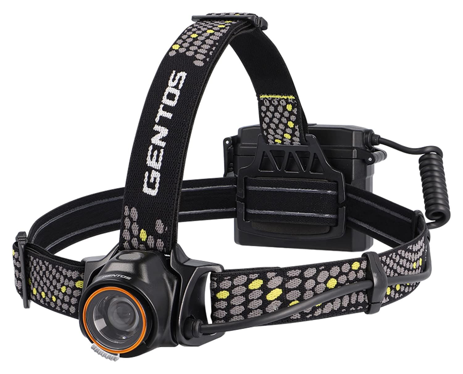 迅速発送 GENTOS ジェントス LED ヘッドライト 300~500ルーメン 長距離照射 約162~230m ロングレンダー USB充電式 電池式 LR-Hシリーズ