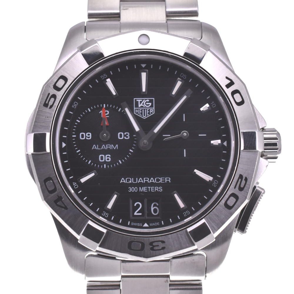 タグホイヤー TAG HEUER WAP111Z.BA0831 アクアレーサー グランドデイト アラーム クォーツ メンズ美品 D#125088 -  メルカリ