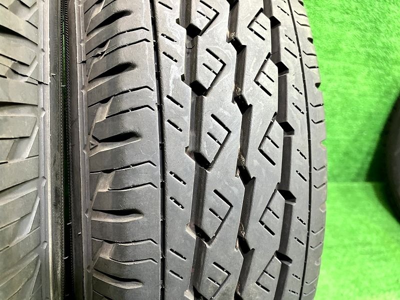 BRIDGESTONE LIGHT TRUCK V600 8PR 165R13LT中古タイヤ4本セット