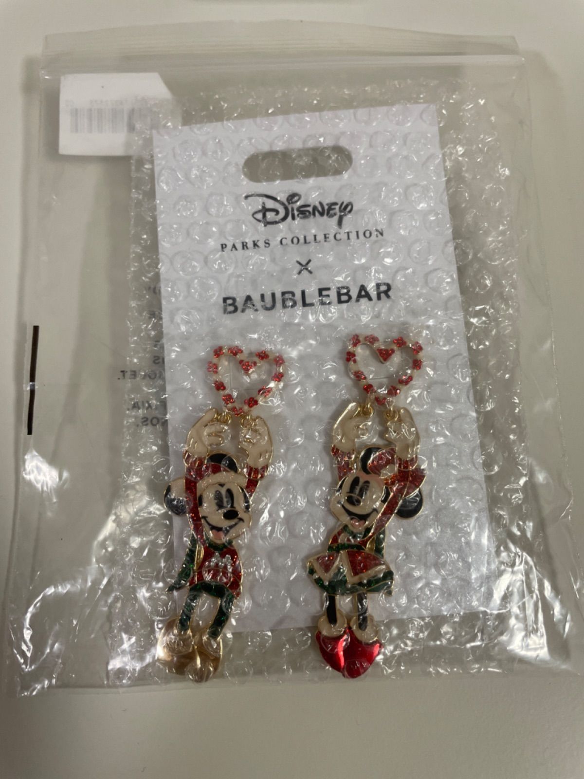 Disney バウブルバー baublebar コラボ ミッキー ミニー ピアス - メルカリ