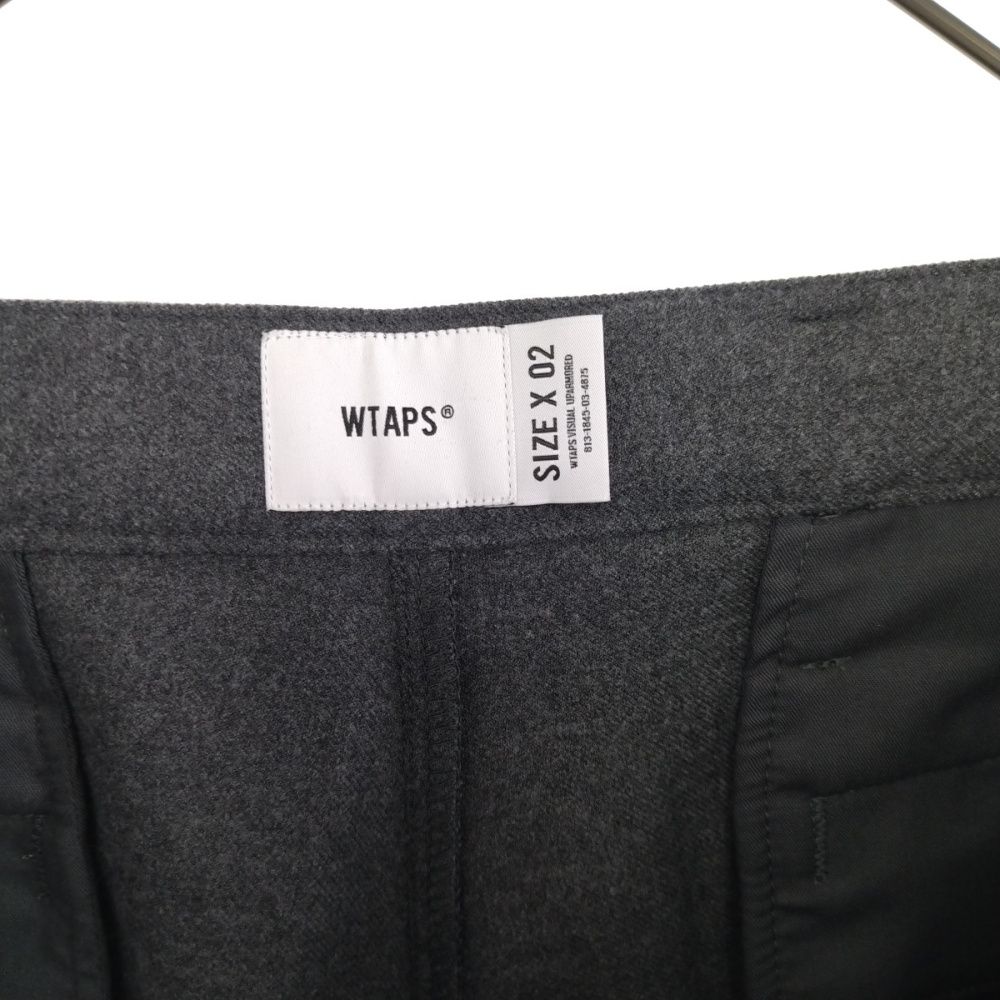 WTAPS ダブルタップス TUCK TROUSERS RAPO TWILL 2タックトラウザーズ