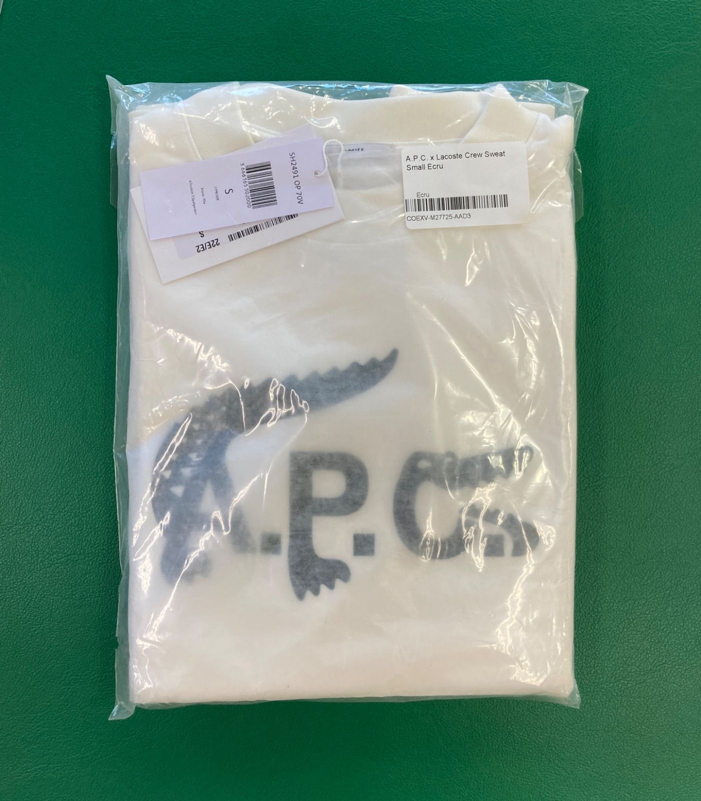 A.P.C. ラコステ スウェット lacoste アーペーセー - セレクトショップ