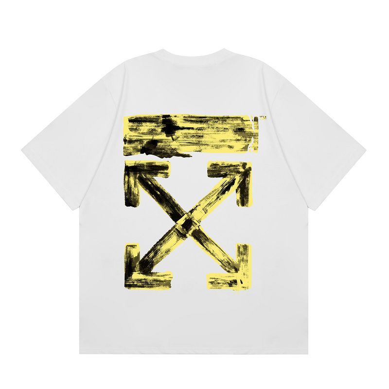 OFF WHITE ユニセックス半袖Tシャツ