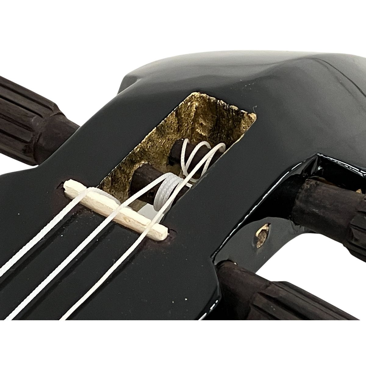 全品10％ポイント還元！ 沖縄三線 知念大工型 三味線 楽器 良好 K10440605