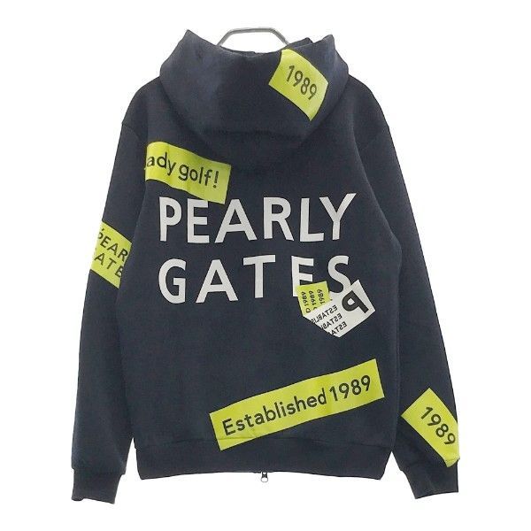 PEARLY GATES パーリーゲイツ 2021年モデル 長袖 ジップパーカー 