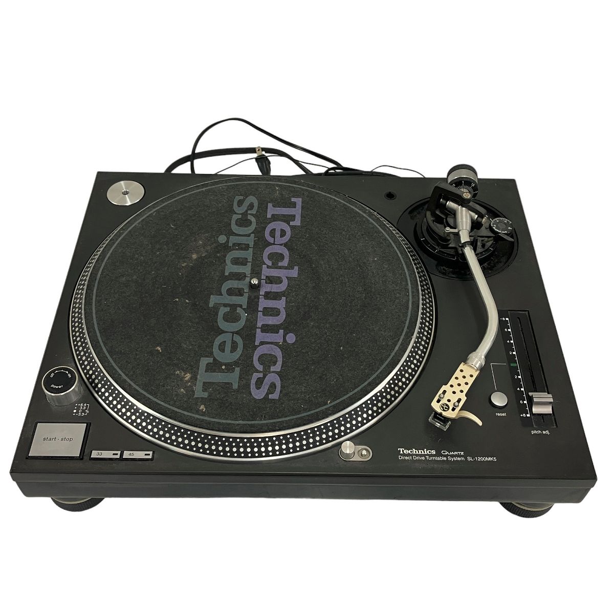 【動作保証】Technics テクニクス ターンテーブル SL-1200MK5 レコードプレーヤー 中古 T8988944