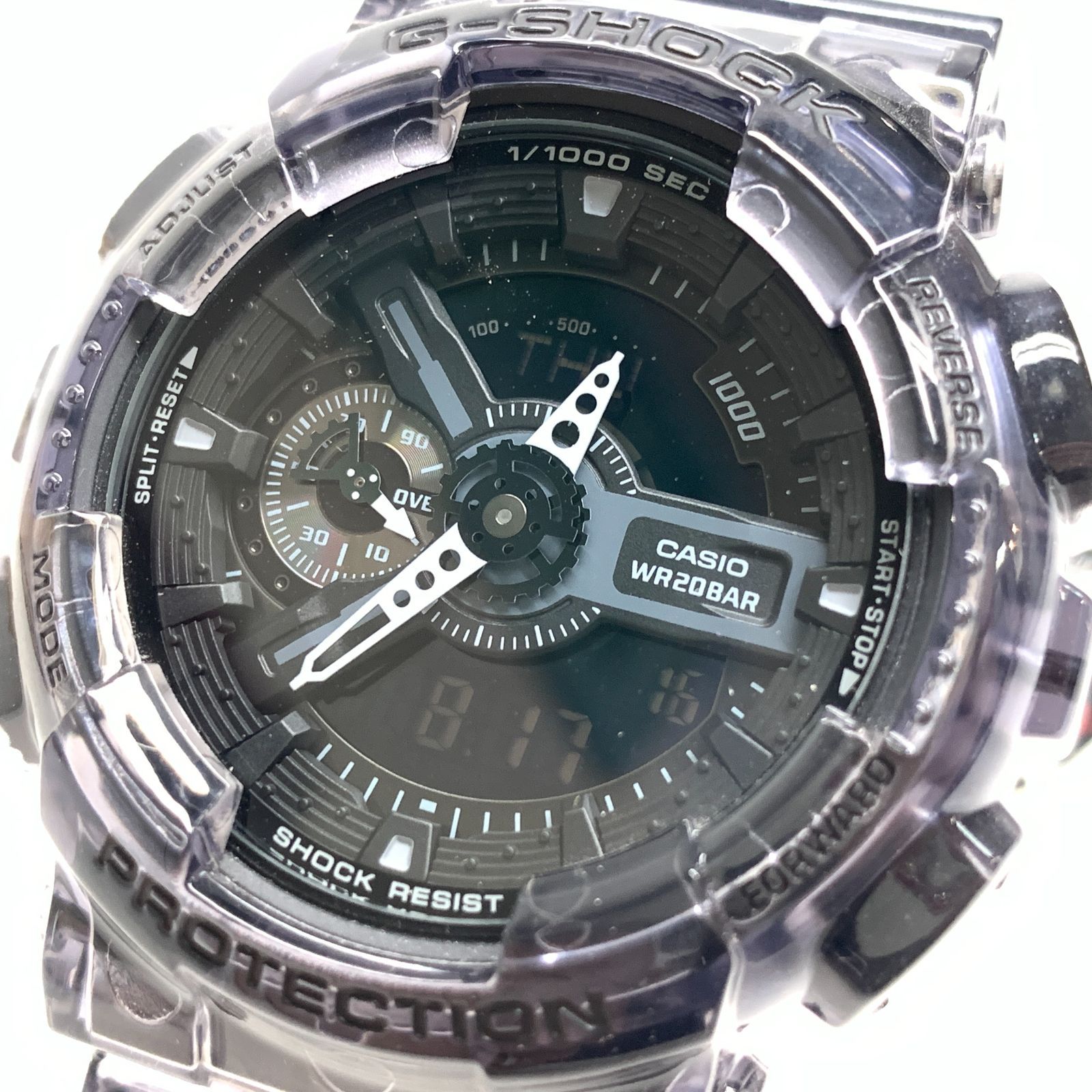 f001 B 新品 CASIO カシオ G-SHOCK GA-110SKE-8AJF スケルトンシリーズ