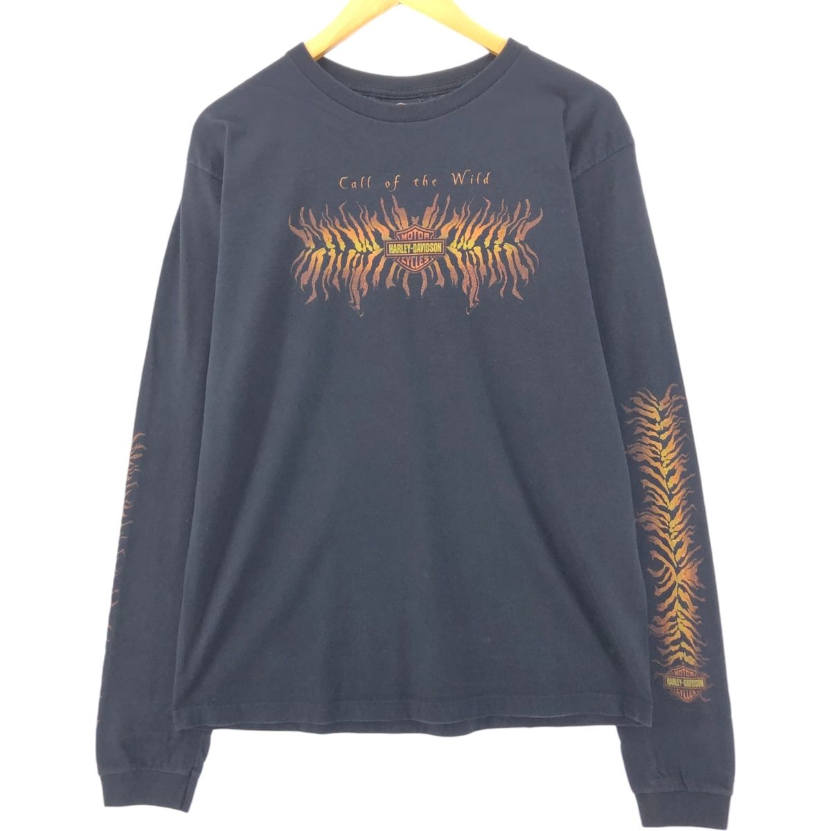 古着 00年代 ハーレーダビッドソン Harley-Davidson ロングTシャツ ロンT レディースXL相当|eaa549979