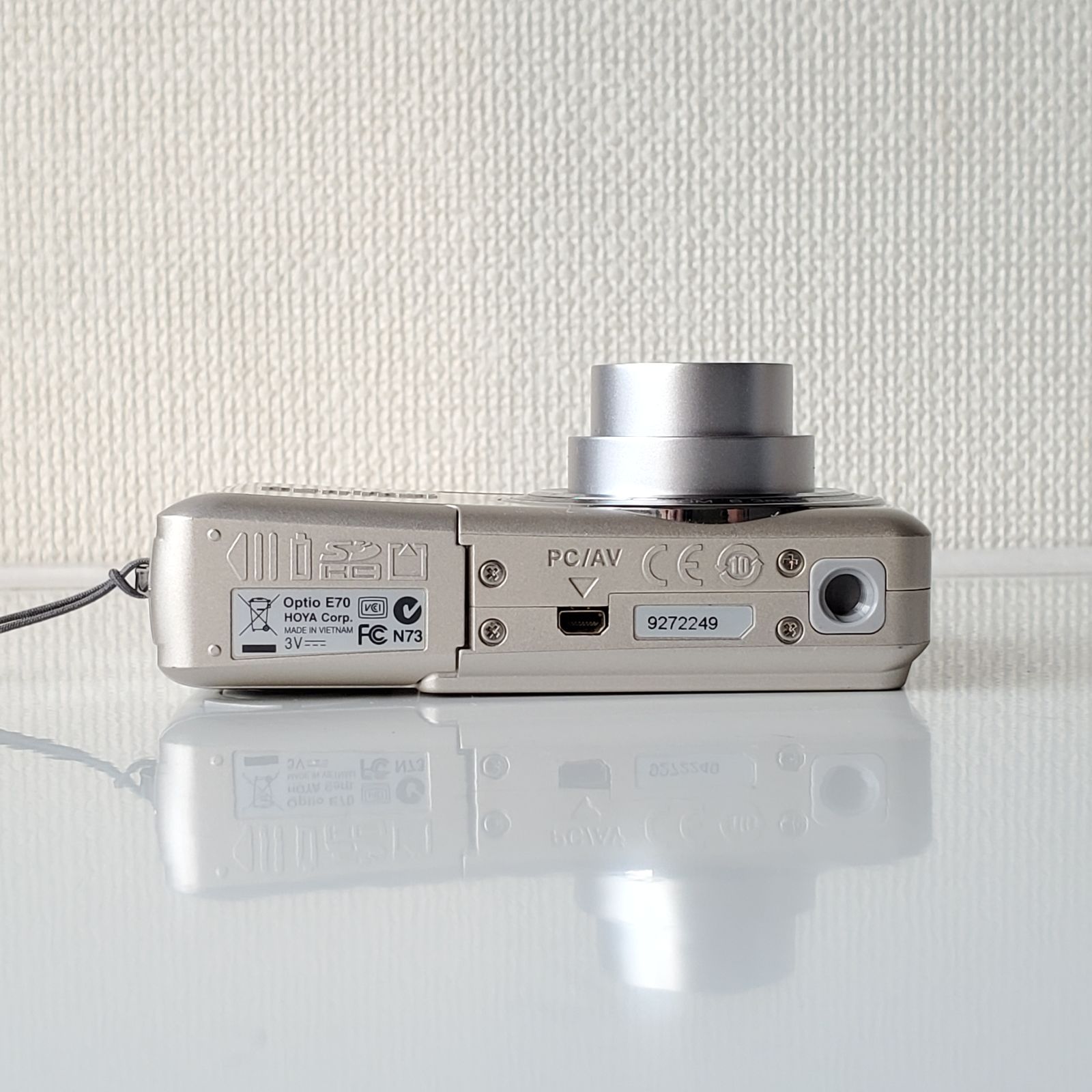 通電・基本動作確認 ペンタックス Pentax Optio E70 オプティオE70