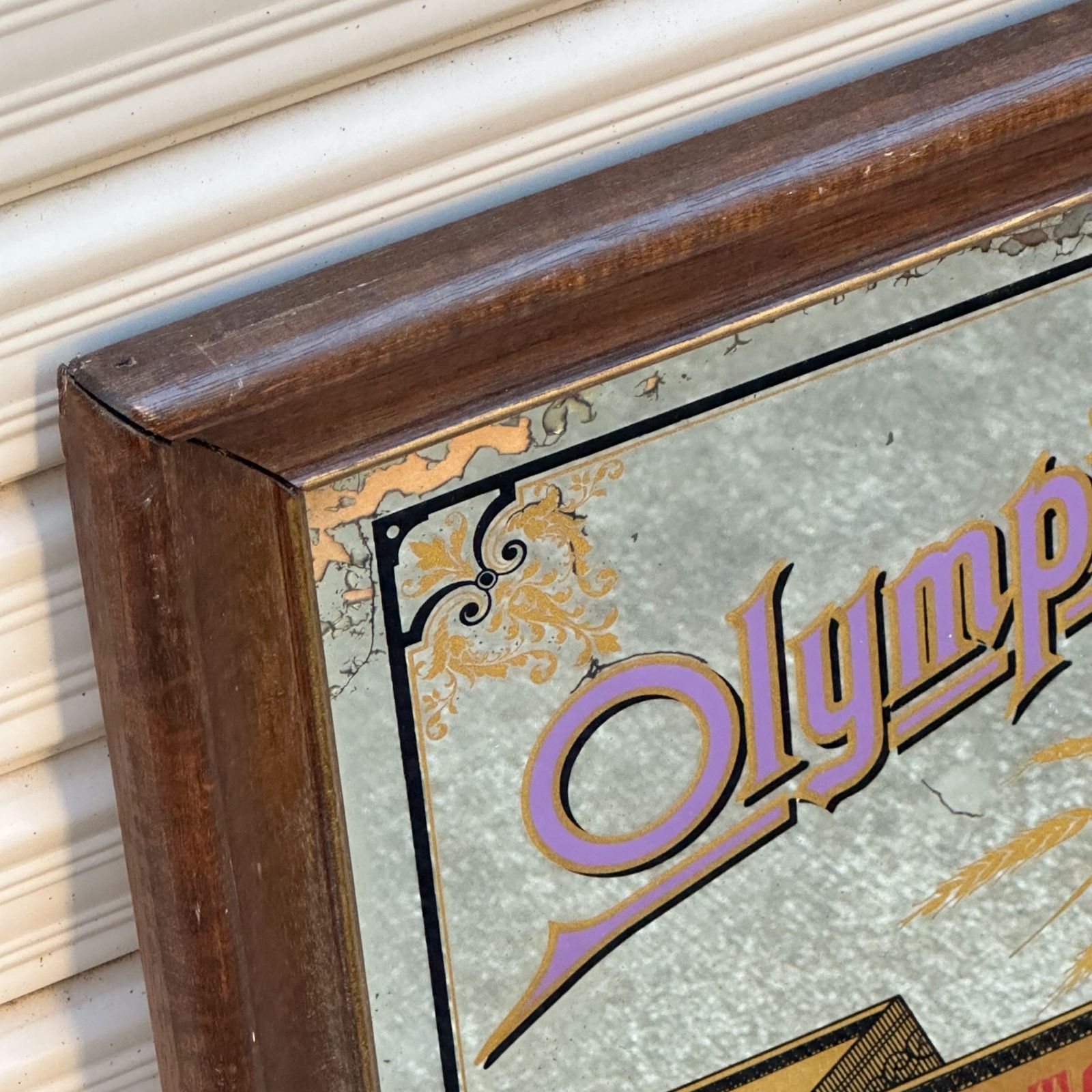 Olympia Beer パブミラー Olympia Beer（オリンピアビア) パブミラー - メルカリ