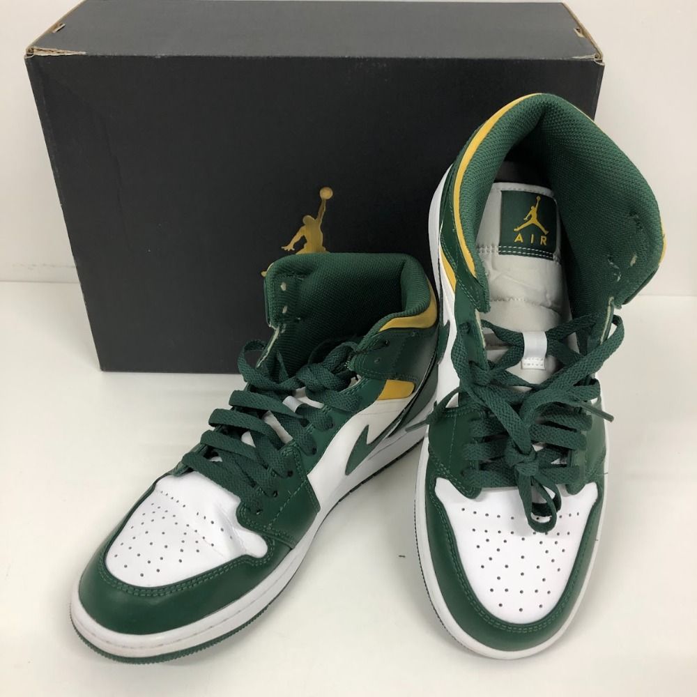 シューズ(男性用) AIR JORDAN 1 MID SEATTLE SUPERSONICS Nike Air Jordan 1 Mid “Seattle Supersonics”が国内1月25日に