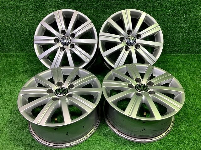 フォルクスワーゲン VOLKSWAGEN 純正 フォルクスワーゲン純正 1KCBZ ゴルフ 15ｲﾝﾁ 6.5J 5穴 4本 112 50